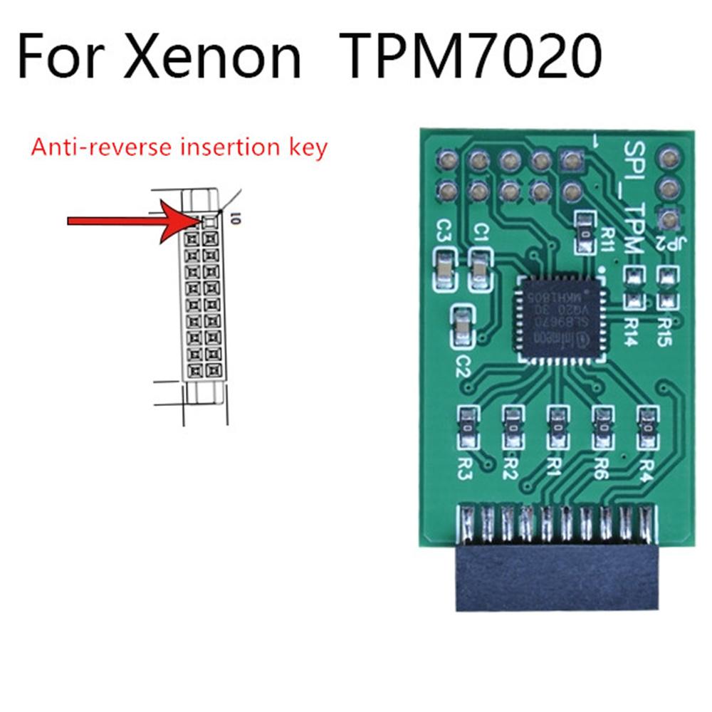 1pc 20Pin TPM 2.0 Module Trusted Platform For Xenon TPM7020 Computer Accessories