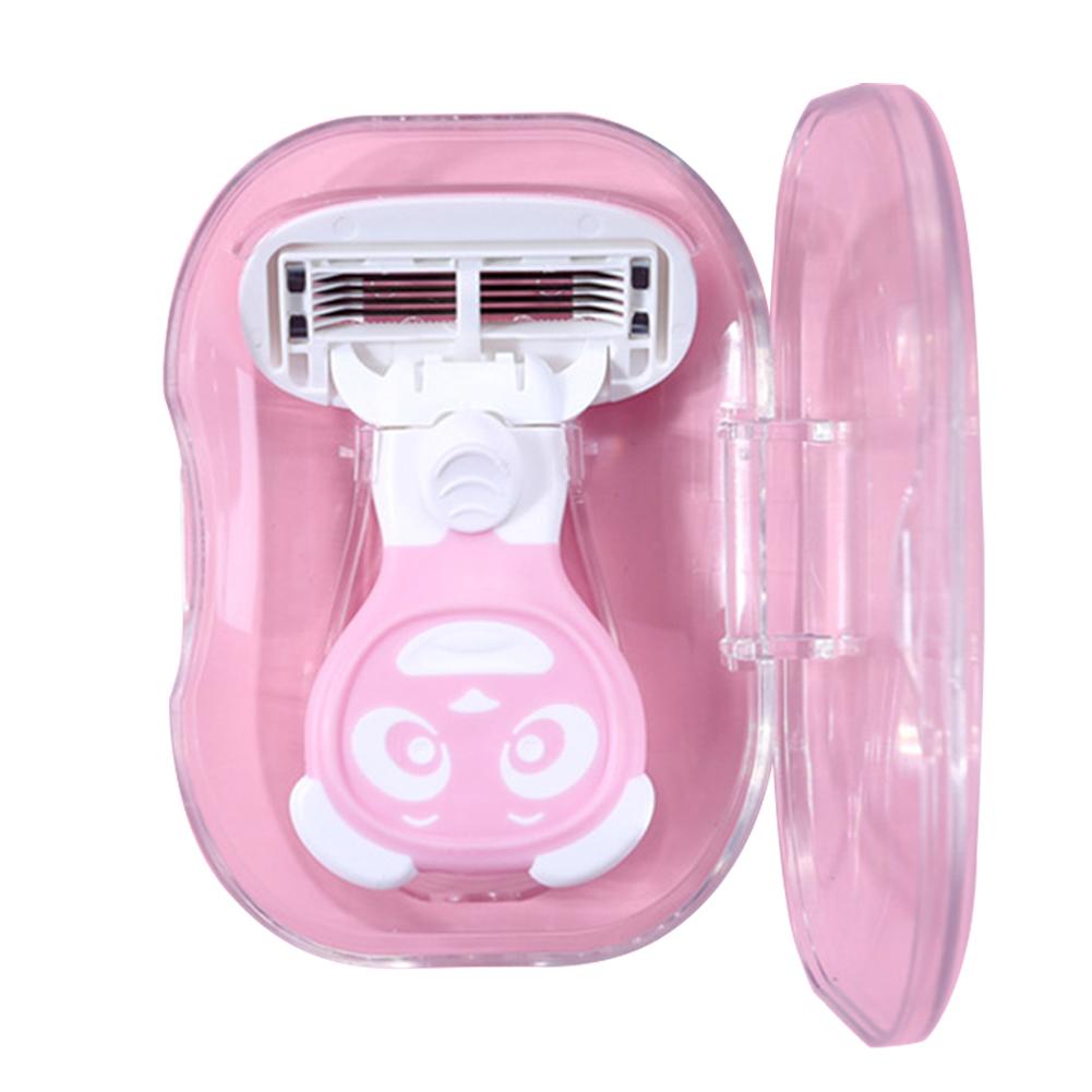 Women Portable Shaver Trimmer Hair Shaver 5 Blades Razor Safety Razor Blades Face/ Leg/ Armpit/ Bikini Beauty Hair Removal