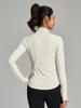 2025 Women's Long Sleeve Fitness Jacket for Spring & Autumn - Stand Collar Yoga & Running Sportswear
