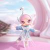 New POP MART MOLLY Transformation Swan Trendy Figures 13cm PPMT-2402-0029