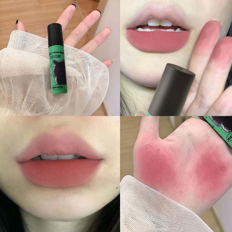 Kekemood Kate Land Meow Meow Matte Velvet Lip Cream - Non-Fading, Non-Stick Cup Lip Glaze