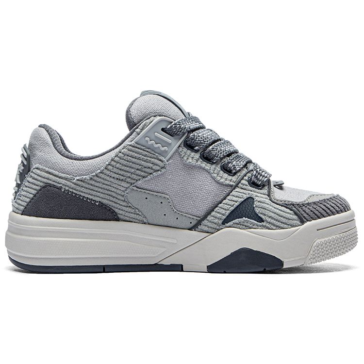 Kappa Thick Sole Comfortable Wear-Resistant Versatile Casual Fashion Sneakers Low-Top Skate Shoes Unisex Sneakers Gray K0DY5CC16-138