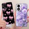 Cute Printing Phone Case For Motorola Moto E14 Soft Black Silicone TPU Cases For Moto E14 Covers Bumpers