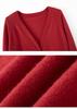 Autumn/Winter Women's Cashmere Cardigan: Chinese Style Frog Button, V-neck Knit, Loose Fit Sweater.