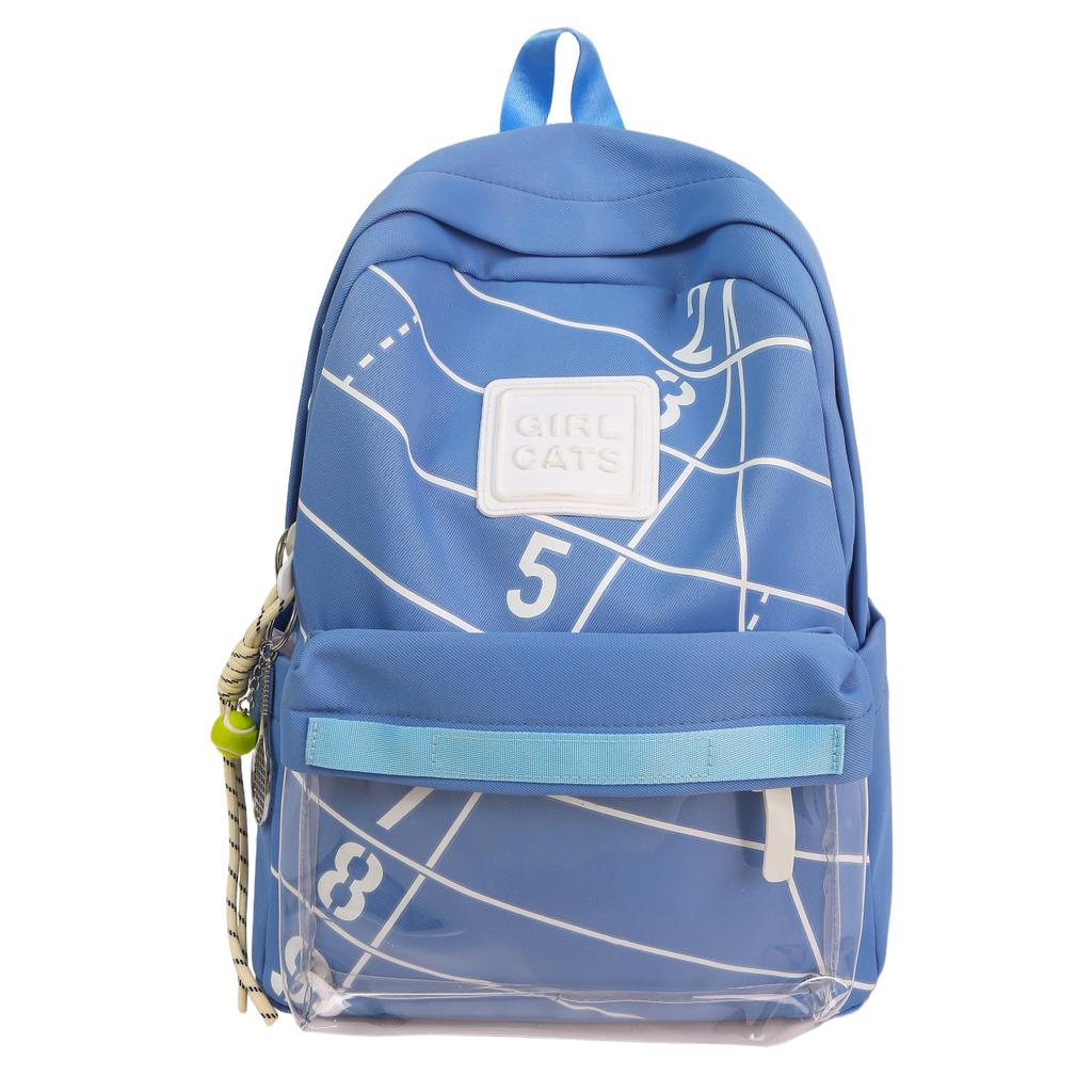 Schoolbag1011 new backpack personalized fashion lightweight waterproof load reduction large capacity universal school bag leisure travel backpack