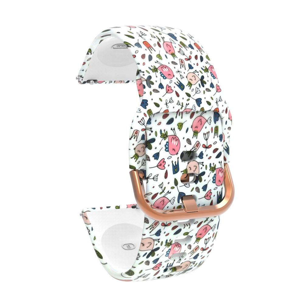 20mm silikonový řemínek na hodinky pro Samsung Galaxy Watch 42mm Active 2 40mm 44mm náramek řemínek pro Gear S2 Amazfit bip