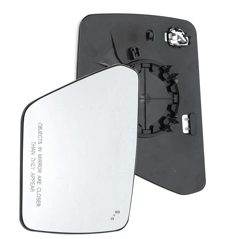 Blind Spot Heated Mirror Glass Door Wing Glass Lens For Ford F150 -