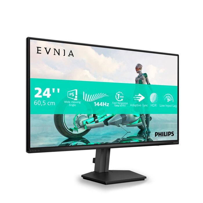 Philips Evnia 3000 Monitor Gaming 23.8" Full HD IPS 144Hz 0,5ms Grigio 24M2N3200NF/00
