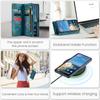 For Google Pixel 9/Pixel 9 Pro Phone Cases CASEME 008 Leather Cover with Detachable Wallet and Strap