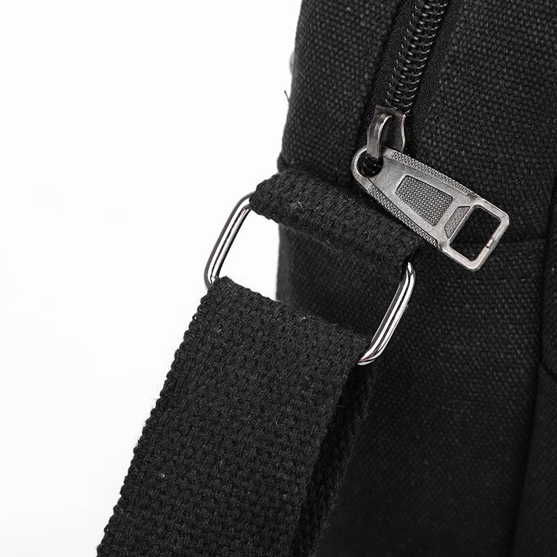 Fashion Canvas Single Shoulder Bag Unisex Travel Crossbody Bag Outdoor Casual Satchel Vintage Messenger Bags