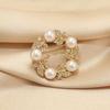 Pearl Jewelry Tulip Flower Clothing Accessories Fashion Brooch  Men Women