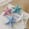 2PCS Korean Style Starfish Hairpin Summer Sweet Bangs Clip Starfish Hair Clip  Hair Accessories