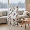 Soft Throw Blanket Cozy Knitted Throw Blanket High Quality Ghost Reading Blanket