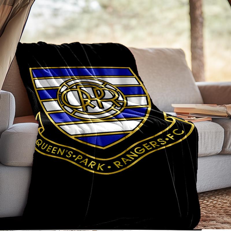 Queen's Rangers Crest Blanket Lightweight Ideal Bedding Blanket Perfect for Travel, Camping, Living Rooms, Offices, Sofas, Fan Christmas Gift