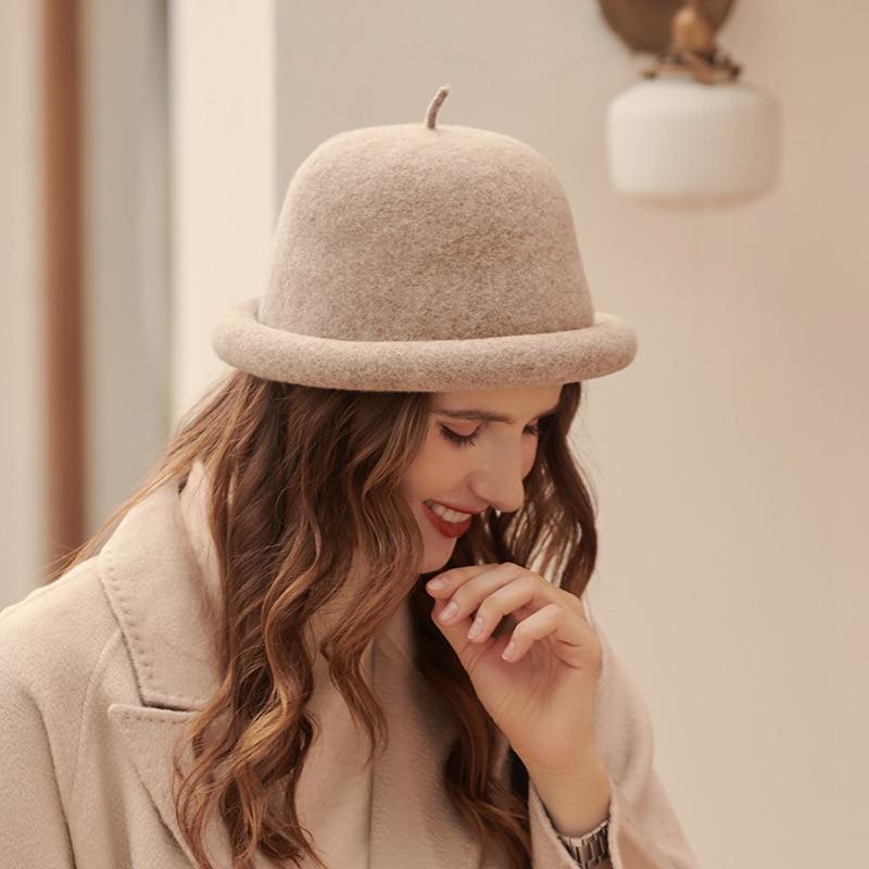 Buy New Autumn And Winter Jazz Hat Warm 