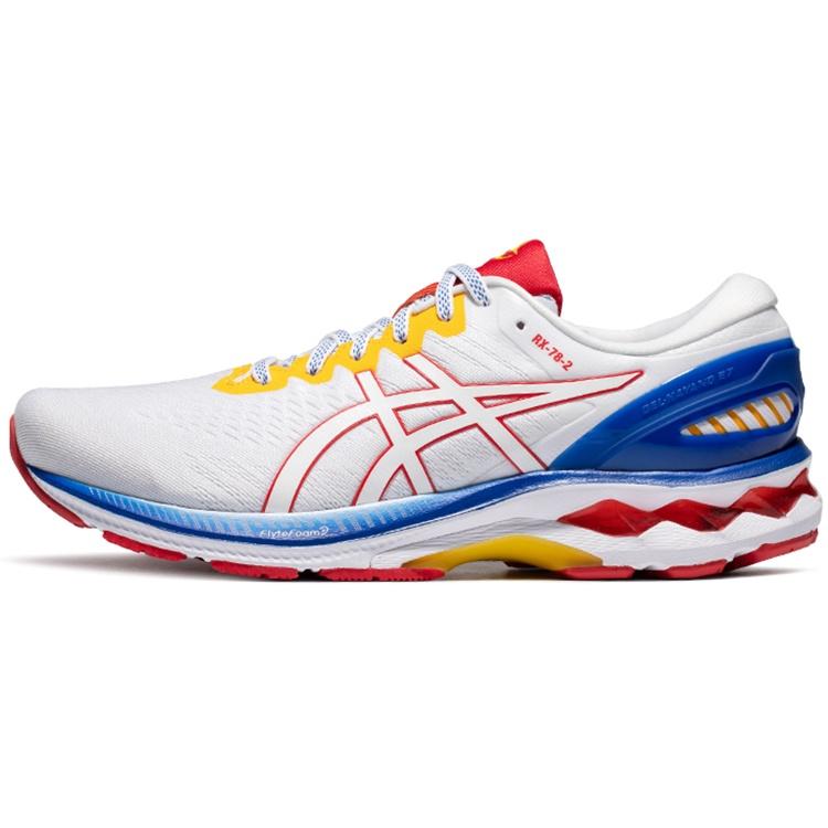 ASICS Gel-Kayano 27 Gundam White Blue Red Men s 1011B283-100 EU 40.5