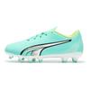 Puma Ultra Play FG/AG JR Comfortable Versatile Low-Top Soccer Shoes Kids sneaker Mint-Green 107233-03