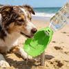 Portable Dog Cat Drinking Bowl Outdoor Feeding Water Universal Drinking Cup Pet Foldable Water Dispenser Interchangeable Bottle