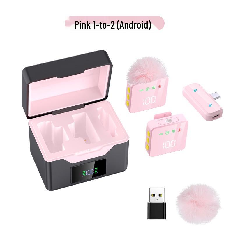X7 Wireless Lapel Microphone for Phone Streaming & Video Recording with Noise Reduction