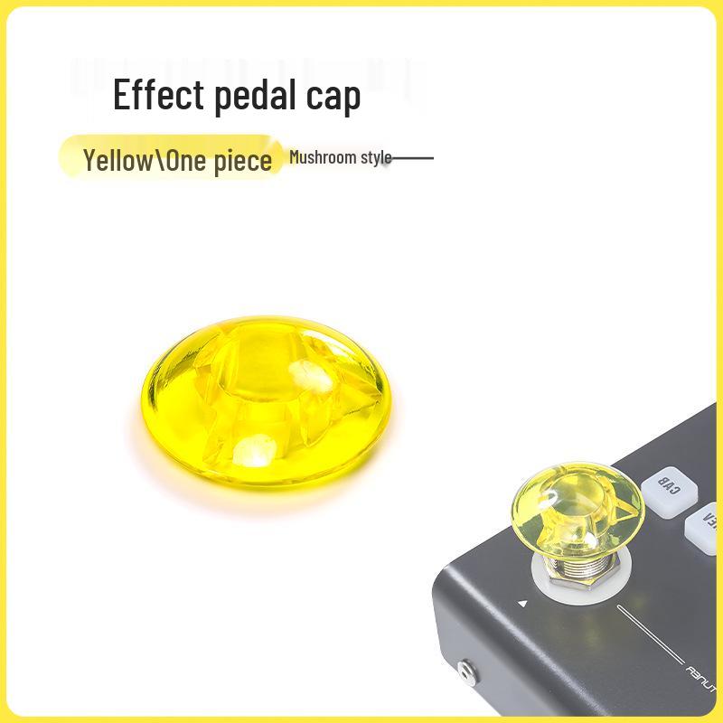 Universal Diamond Pedal Topper: Durable, Colorful Footswitch Cap for Electric Guitar Effects Pedals