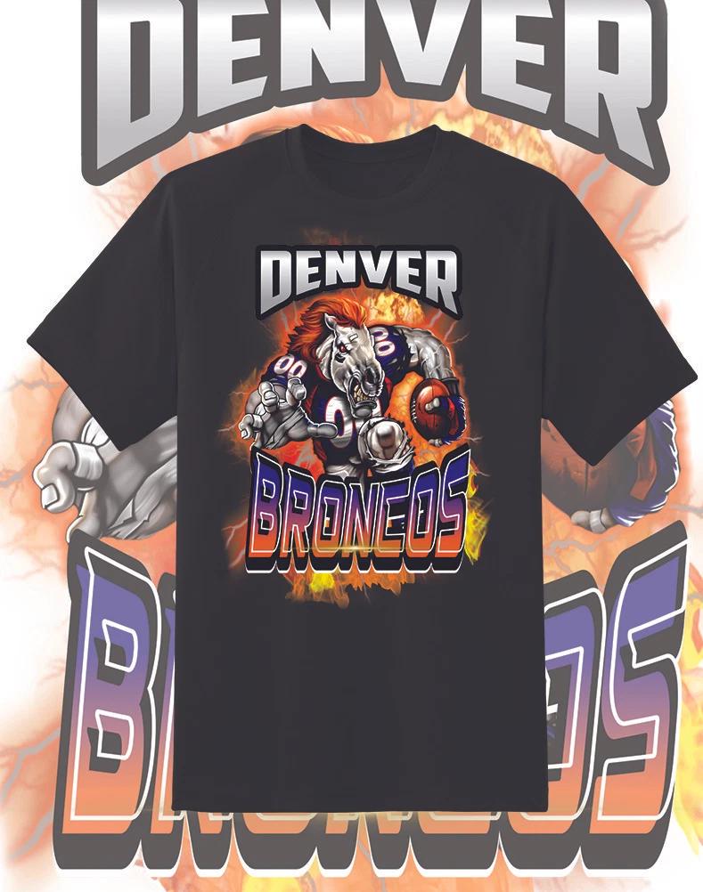 Denver Broncos Attack Shirt Sizes!! Youth-6XL S