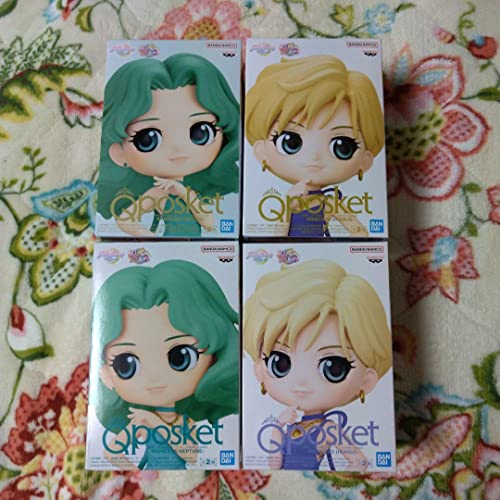

Sailor Moon Uranus Neptune Q Posket 4 вида набора