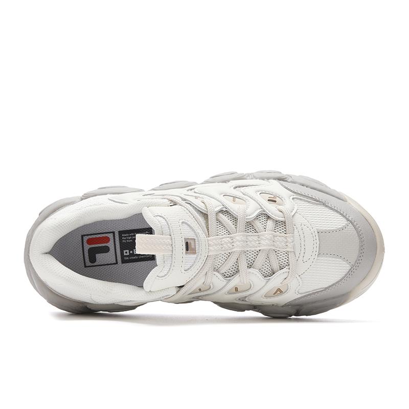 Fila Croissant 1S Fashion Trendy Minimalist Classic Retro Casual Everyday Versatile Comfortable Women Sneakers White Gray F12W612131F-TM
