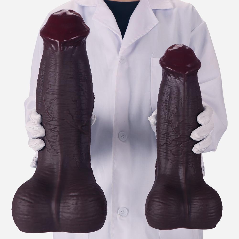 Extra Large Horse Dildo Realistic Vibrator for Women with Balls - Adult Sex Toy for SM Play