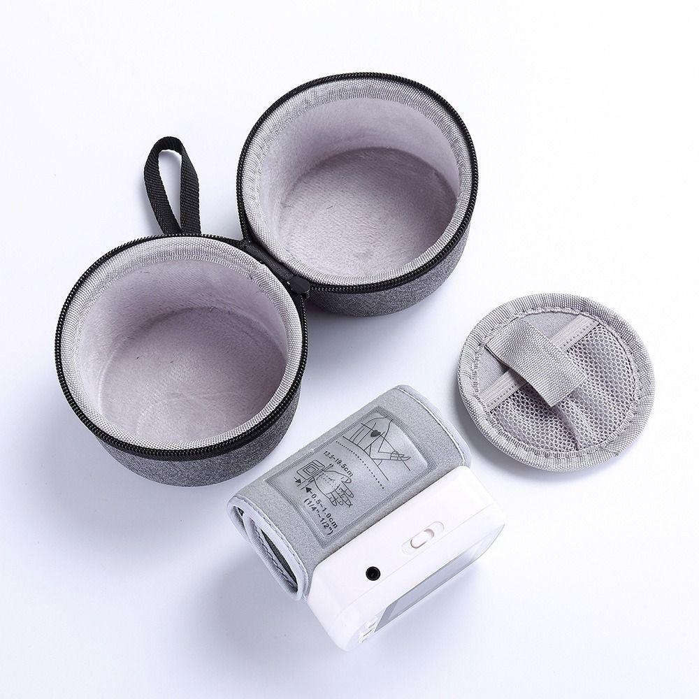 Portable Waterproof EVA Hard Case Storage Bag Shockproof Zipper Blood Pressure Monitor Bag Upper Arm Monitor Bag Travel