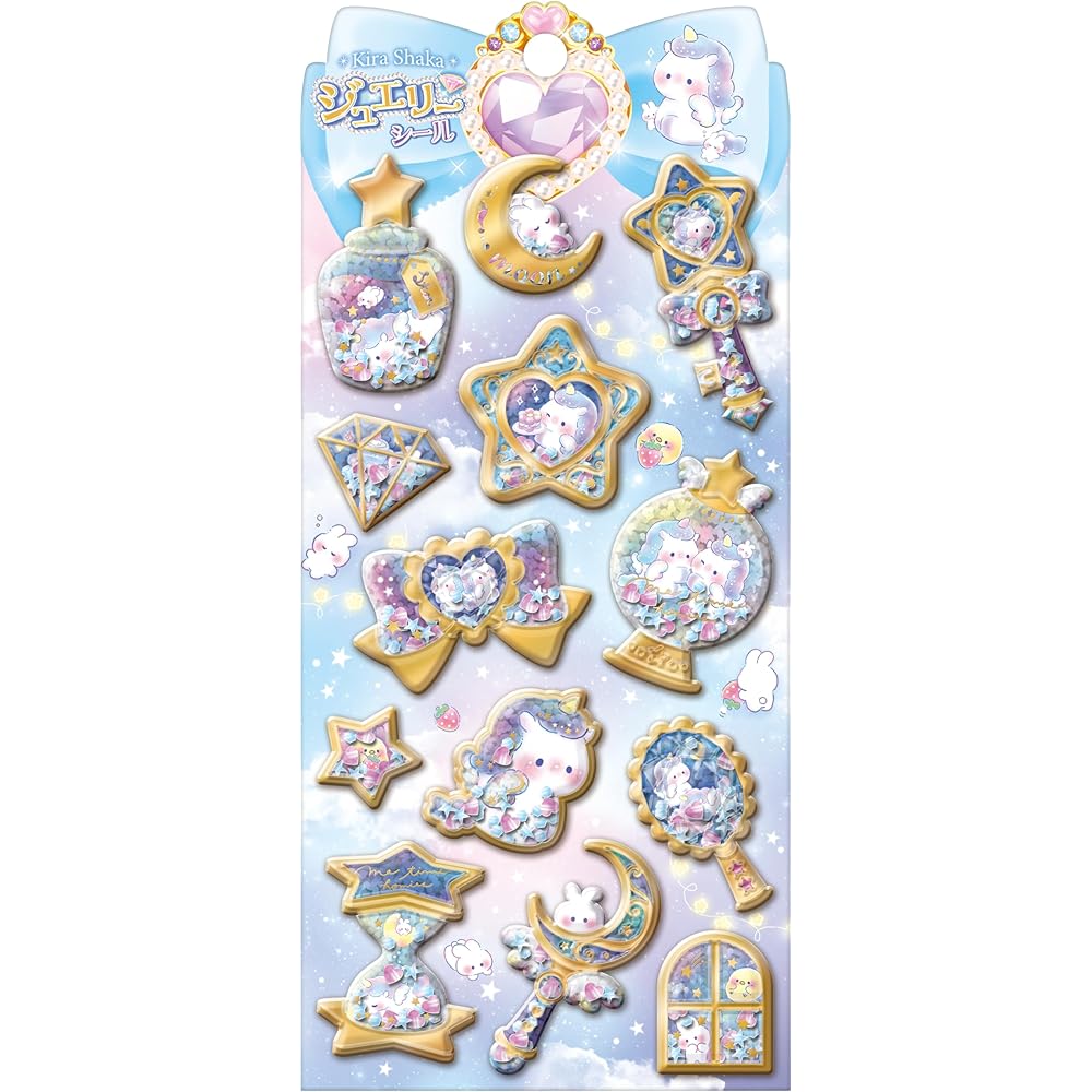 Kurea Kirashaka Jewelry Seal Me Time Homies 01206 Decorative Sticker Set
