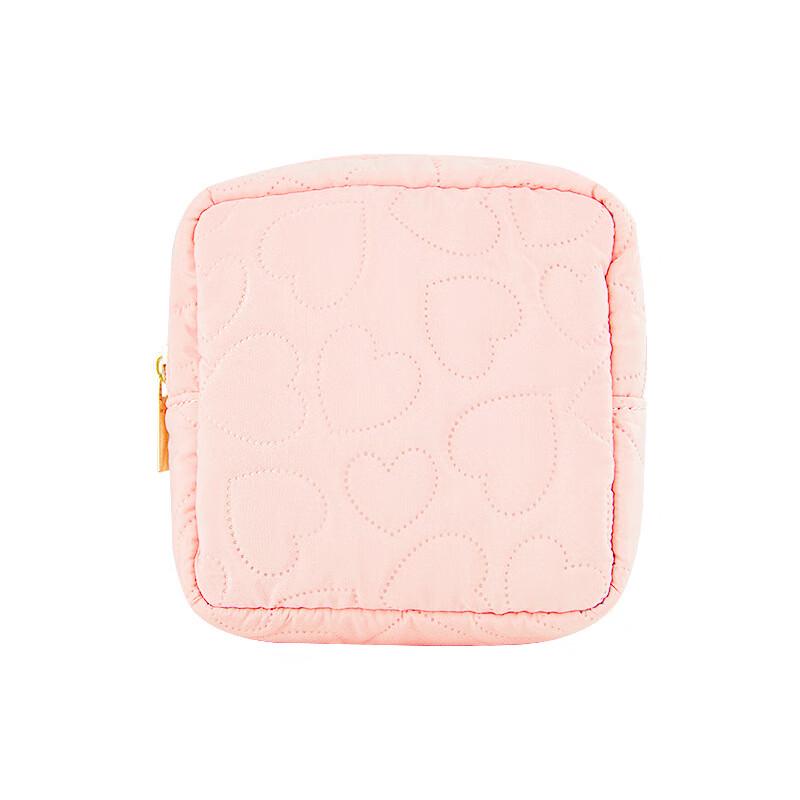 Cute Pink Travel Cosmetic and Wash Bag Set