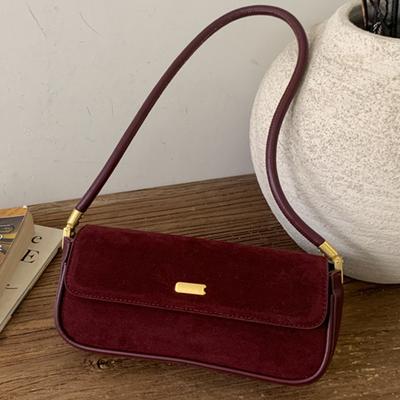 Niche Baguette Bag Women's 2025 New Fashion Versatile Korean Version Underarm Bag Retro Shoulder Portable Commuter Bag