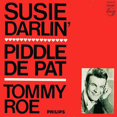 

7inch Record TOMMY ROE Susie Darlin 320032BF Philips 1952 Germany Rock Used