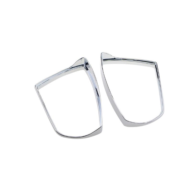 

Мой хороший автомобиль, хромированное зеркало заднего вида, защитная крышка, наклейка на зеркало заднего вида для Ford Ecosport Kuga Escape 2012 - серебряный