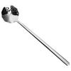 Long Handle Stainless Steel Spoons 304 Lace Dessert Spoon, Coffee Stirring Spoon Elegant Gift for Friends Kids, Metal Teaspoon Home Kitchen