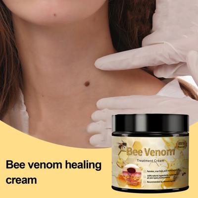 Bienengift-Hautreparaturcreme, 60 g, Feuchtigkeitscreme für alle Hauttypen, natürliche Extrakte, sichere Inhaltsstoffe, Hautreparaturcreme