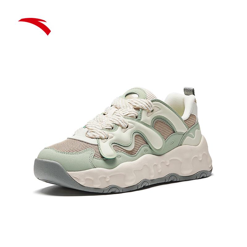 Anta Naitang Women's Thick-Sole Low-Top Casual Sneakers