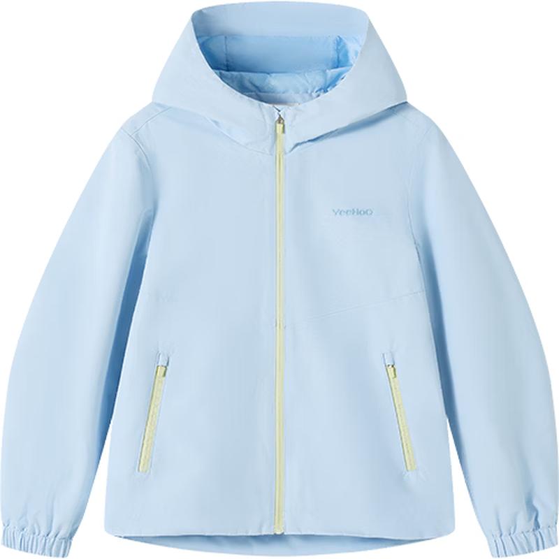 YEEHOO Unisex Kids' Hooded Outdoor Jacket