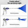 Airless Sprayer Guns Swivels Joint Aluminum Nozzle Direction Adjuster For Paint Sprayers With 7/8 Thread Connection