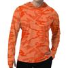 Summer quick-to-finger sun-protection fishing suit, UV-resistant long-sleeve hooded fishing suit