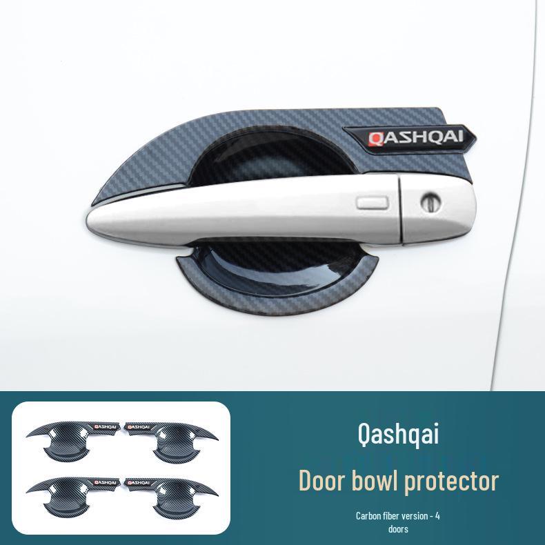 Qashqai Außentürgriffschalen-Aufkleber - Kratzschutz & Dekorative Zubehörteile