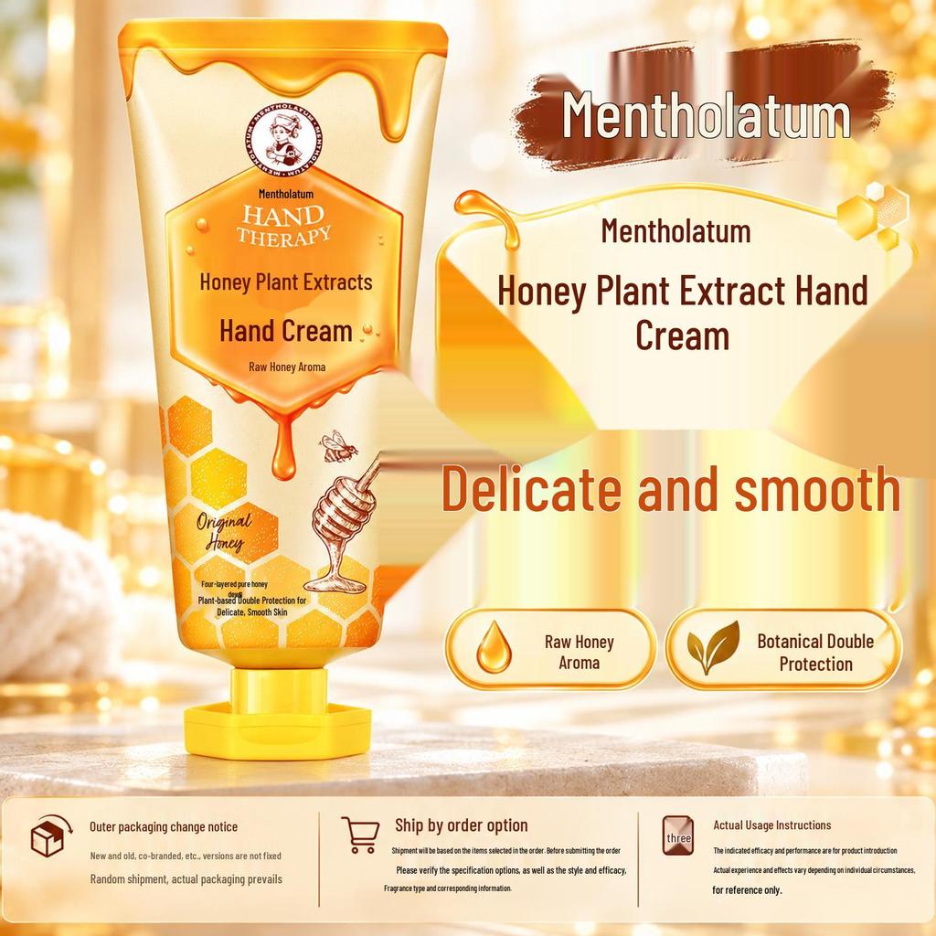 Mentholatum Winter Floral Hand Cream: Anti-Drying, Moisturizing, Hydrating, and Nourishing Formula.