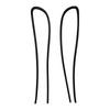 1 Pair Quarter Window Glass Molding RH & LH Set For Honda CR-X CRX EF8 1988-1991