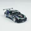 YVAZ6 MINIGT 1:64 Toyota GR86 HKS TYPE R 2022 Tokyo Auto Salon MGT Alloy Car Model 1005