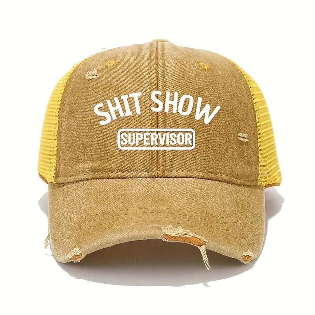 Slitte, vaskede og friske baseballcapser, allsidige retro amerikanske solskjermhetter