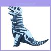 Fantasias Infláveis de Costelas de Zumbi e Dinossauro para Festa de Halloween e Eventos de Cosplay