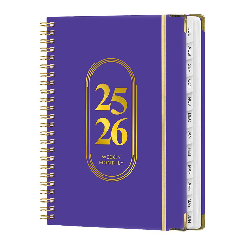 2025-2026 Planner - Weekly And Monthly Planner Spiral Bound,  - 2025 - 2026, Hardcover Calendar Planner Book