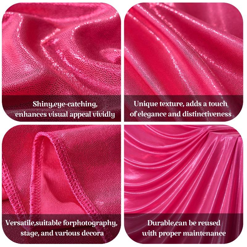 1.5x3m Sequins Backdrop Curtains Movable Decor Free for Birthday Party Prom Wedding Anniversary Shimmer Background Photo Drapes