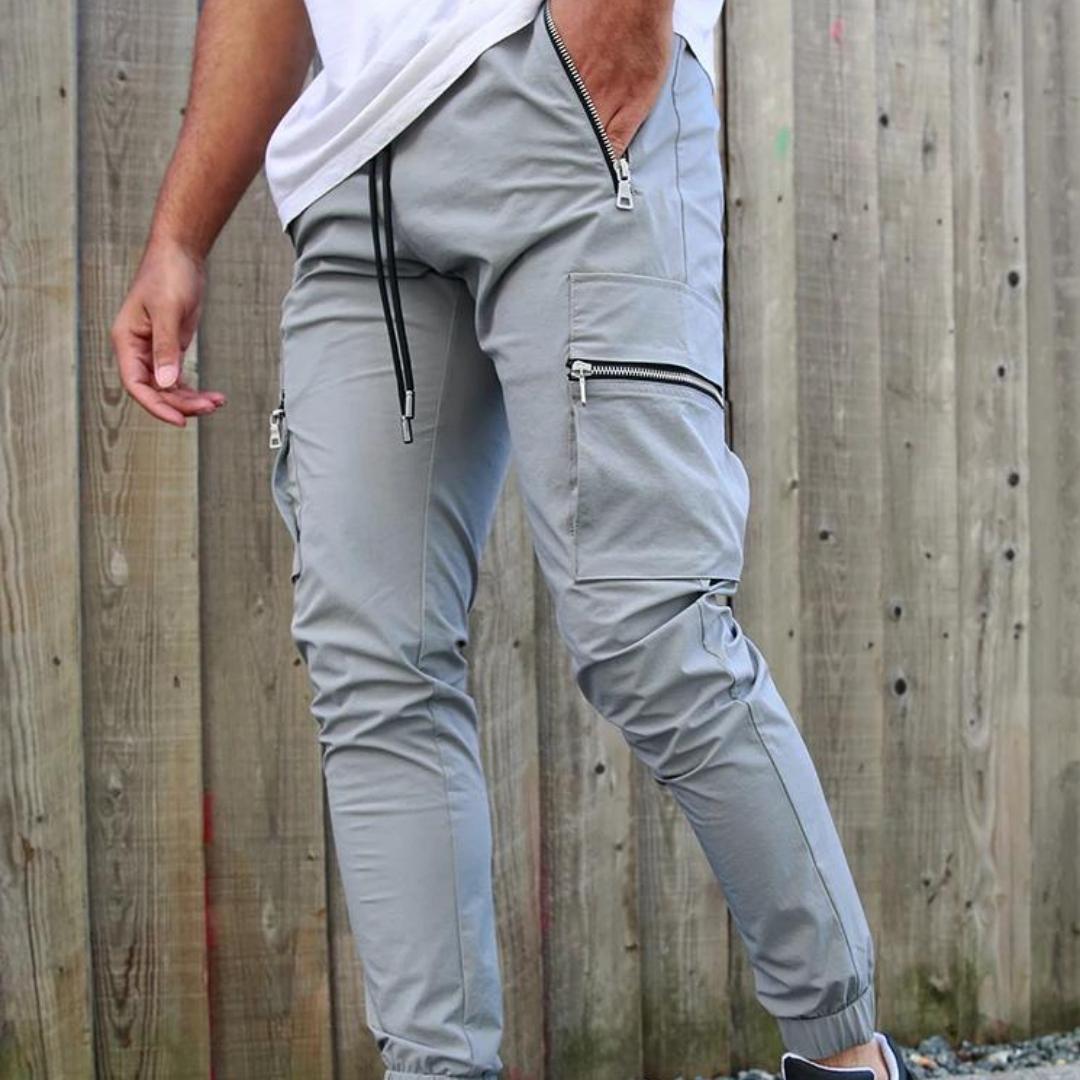 

Модные мужские спортивные повседневные брюки с большими карманами мужские тренировочные брюки для фитнеса и бега рабочая одежда брюки XXXL светло-серый
