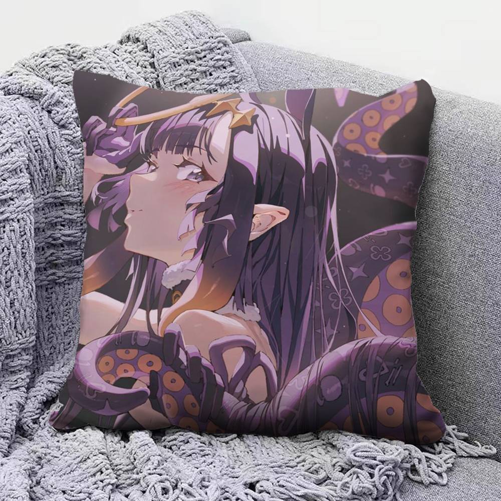 Ninomae Ina Hololive VTuber  Pillow Covers Home Sofa Cushion Covers and Aecorative Custom